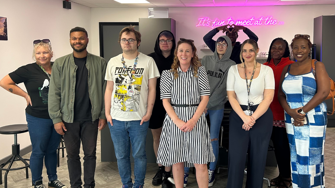 Local MP visit to YMCA Milton Keynes