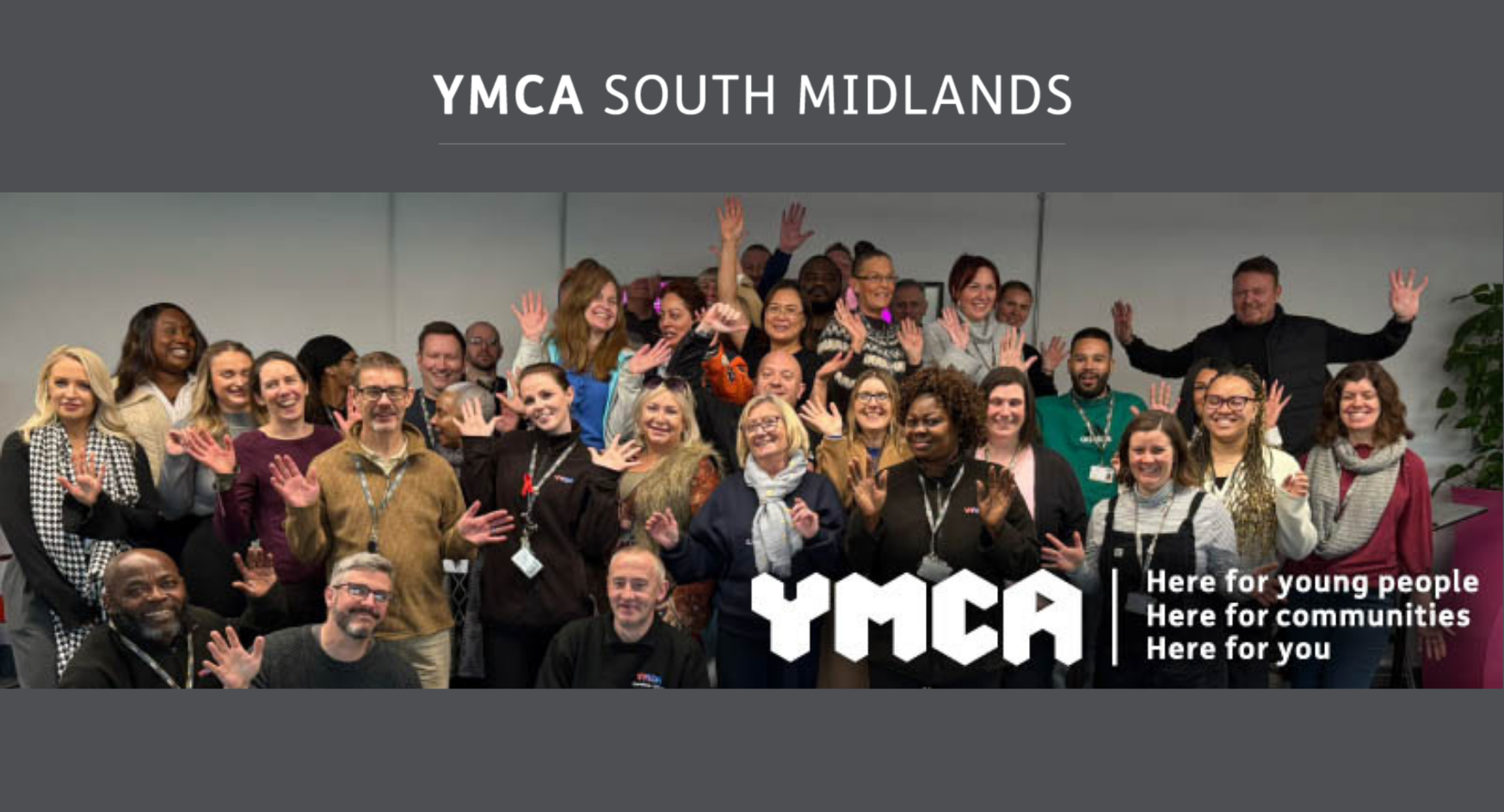 YMCA South Midlands wins Best Place to Work for second year