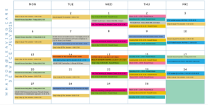 What's on at leaving care - July 2026 calendar